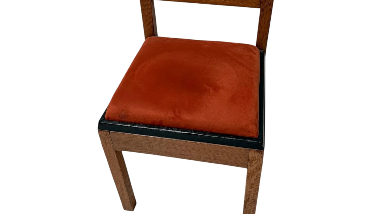 Art Deco Modernist Side Chair by Jan Brunott, 1920s